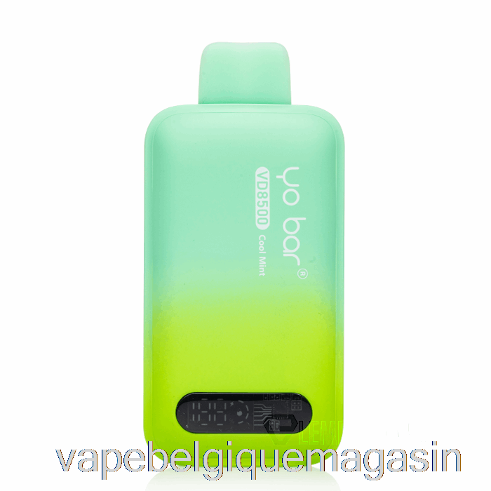 Vape Shop Bruxelles Yo Bar Vd8500 Jetable Menthe Fraîche